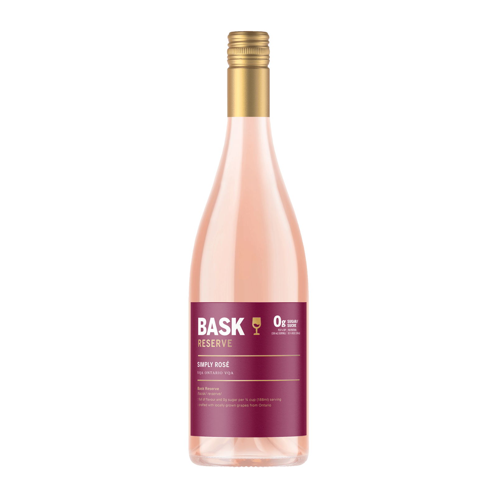 BASK Reserve Simply Ros&eacute; VQA