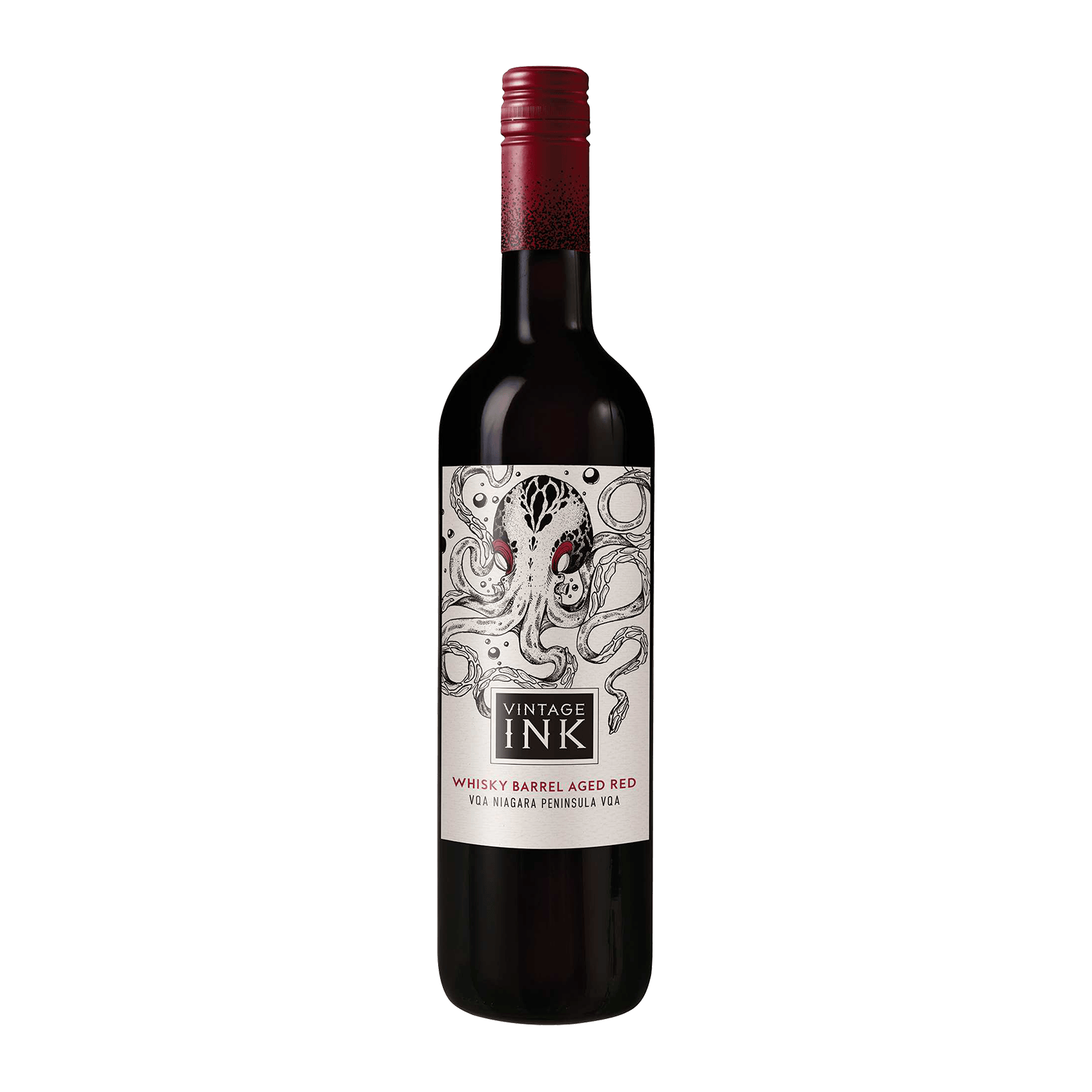 Vintage Ink Whisky Barrel Aged Red VQA, 750 ml, large image number 0